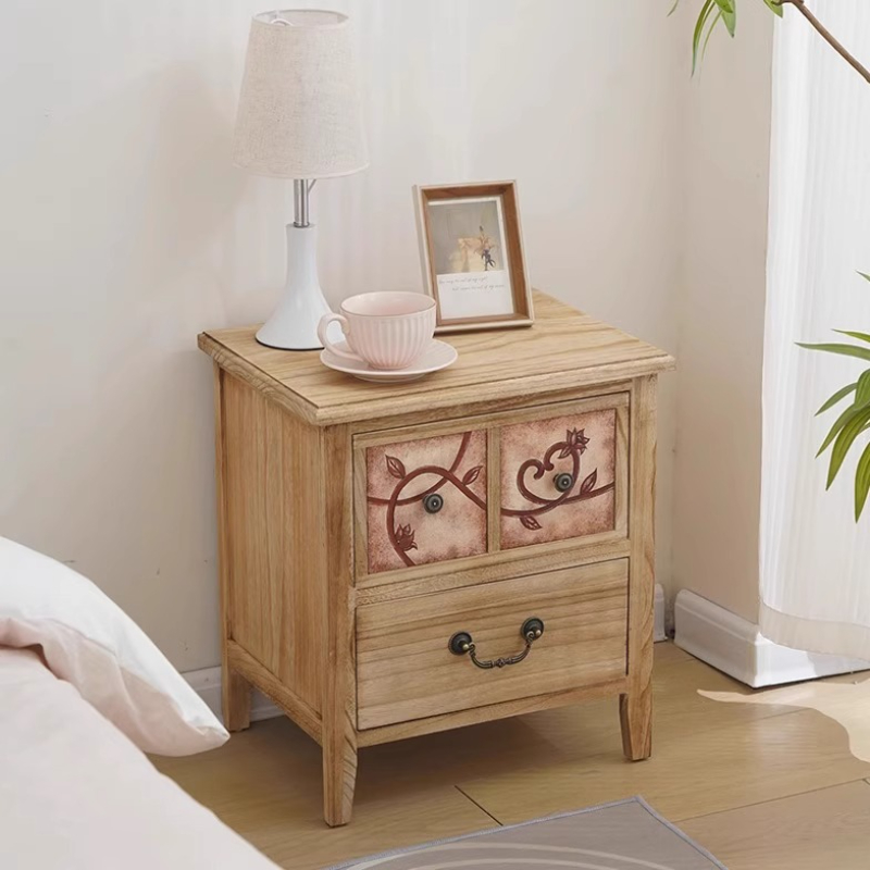 Table de chevet en bois nature - Baby Nursery Table avis et prix