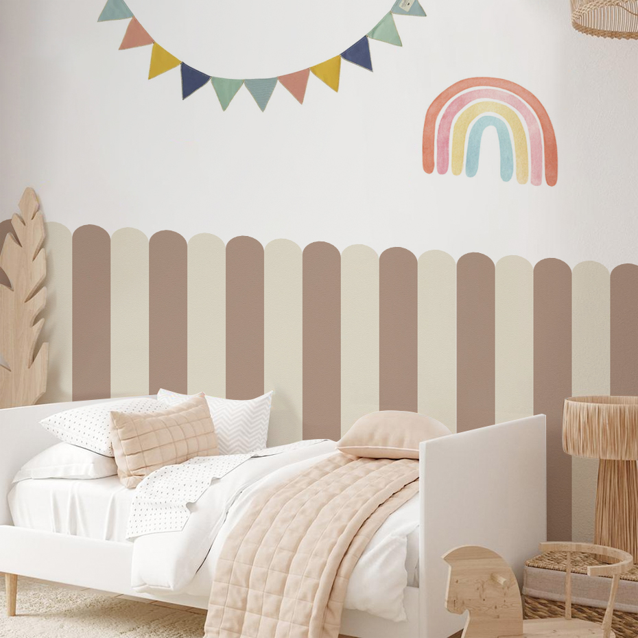 Papier peint en Arc à rayures  - Baby Nursery Wall Art avis et prix