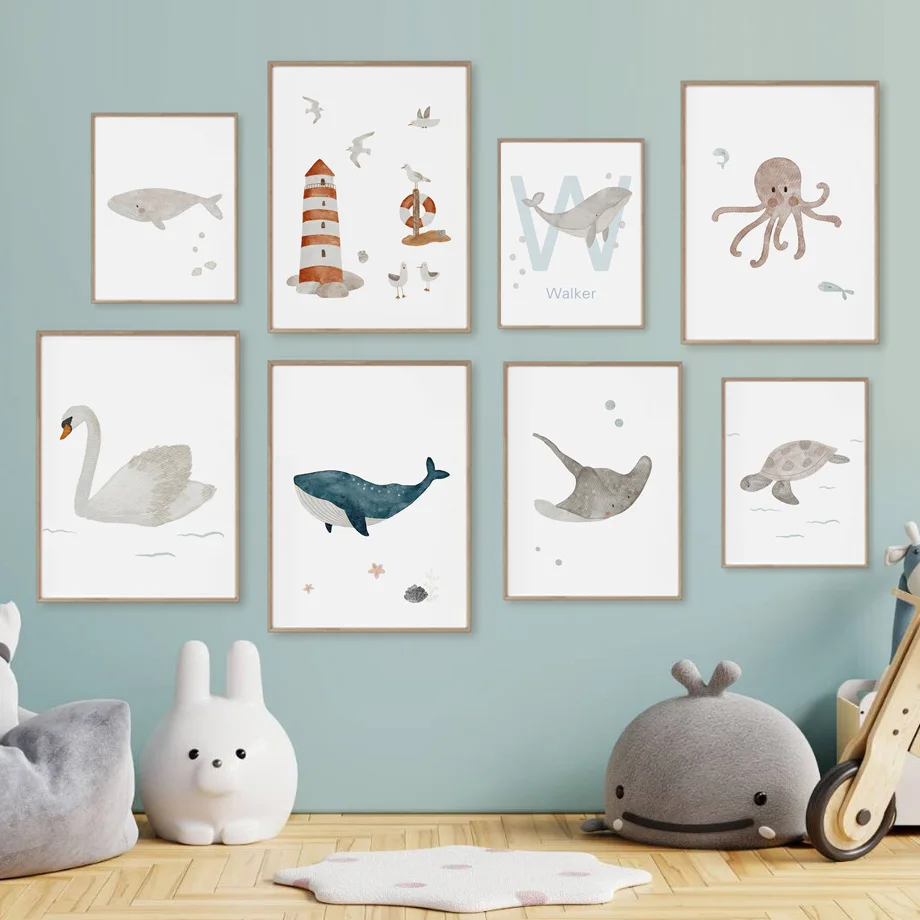 Toile d'Art Mural avec Nom Per - Baby Name Wall Art avis et prix