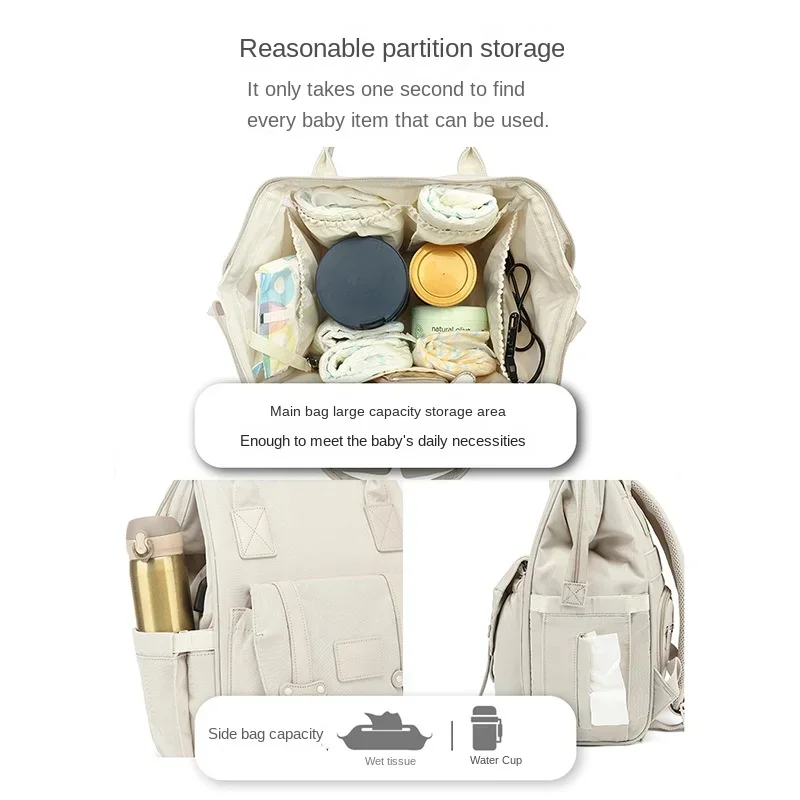 Sac à langer pour bébé, sac à  - Baby Nursery Backpack avis et prix